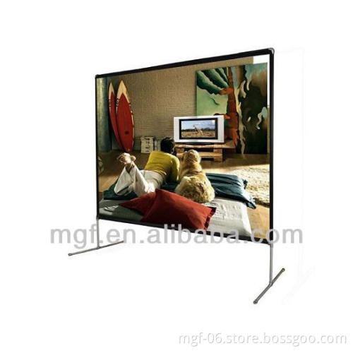 Front Or Rear Projection Portable Outdoor Movie Projection Screen